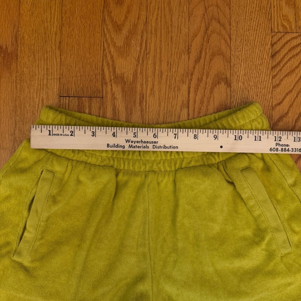 Offline by Aerie Terry Cloth Shorts Bright Yellow Pockets Size XS - Picture 9 of 9